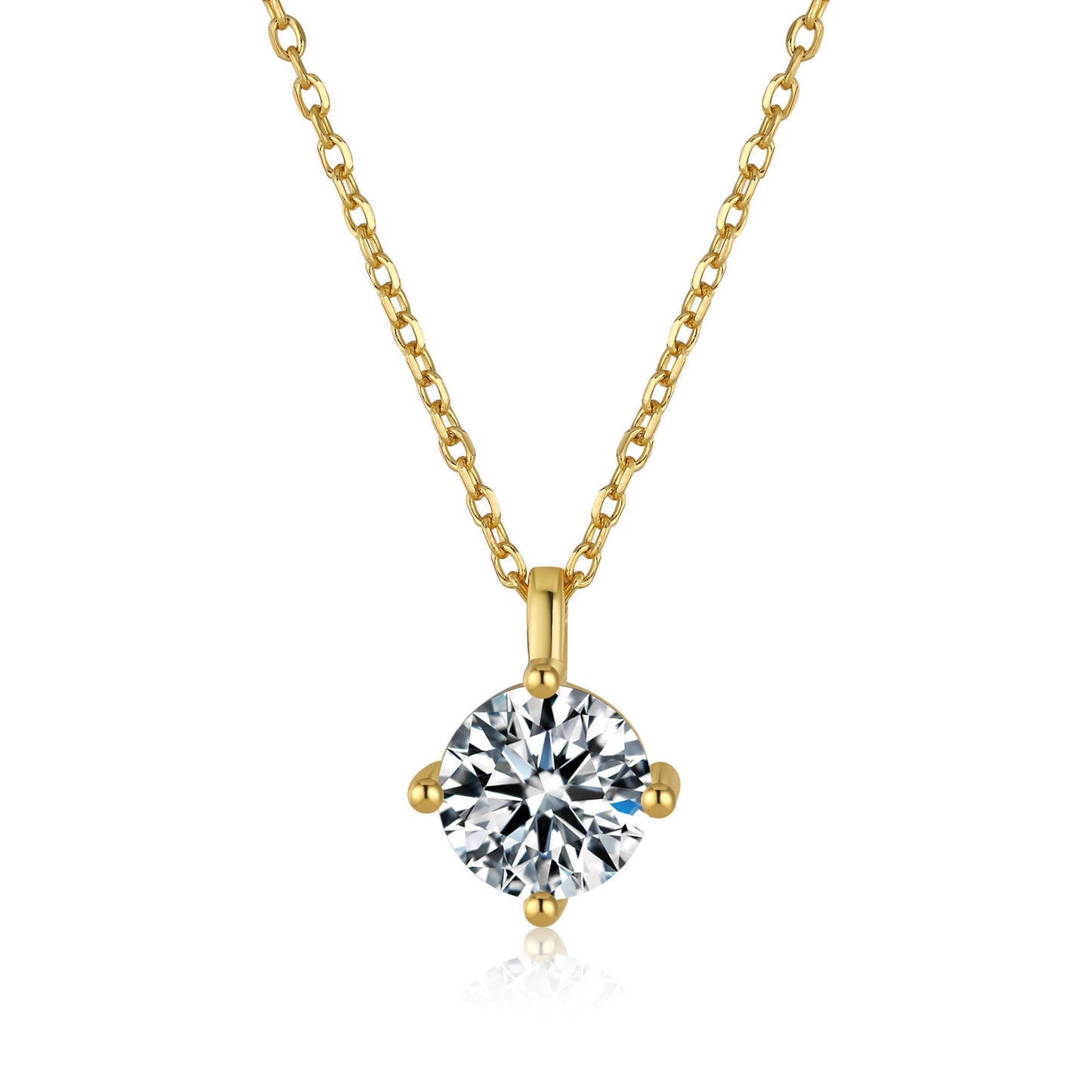 Collana in Moissanite Solaria™
