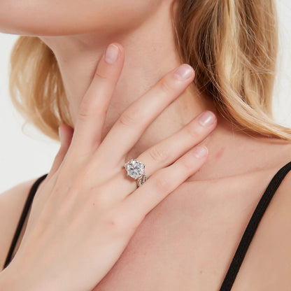 Anello Eternity Luce Divina - Taglia Unica Regolabile