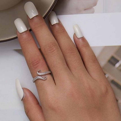 Talassa Adjustable Sterling Silver Ring™