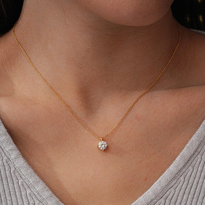 Collana in Moissanite Solaria™