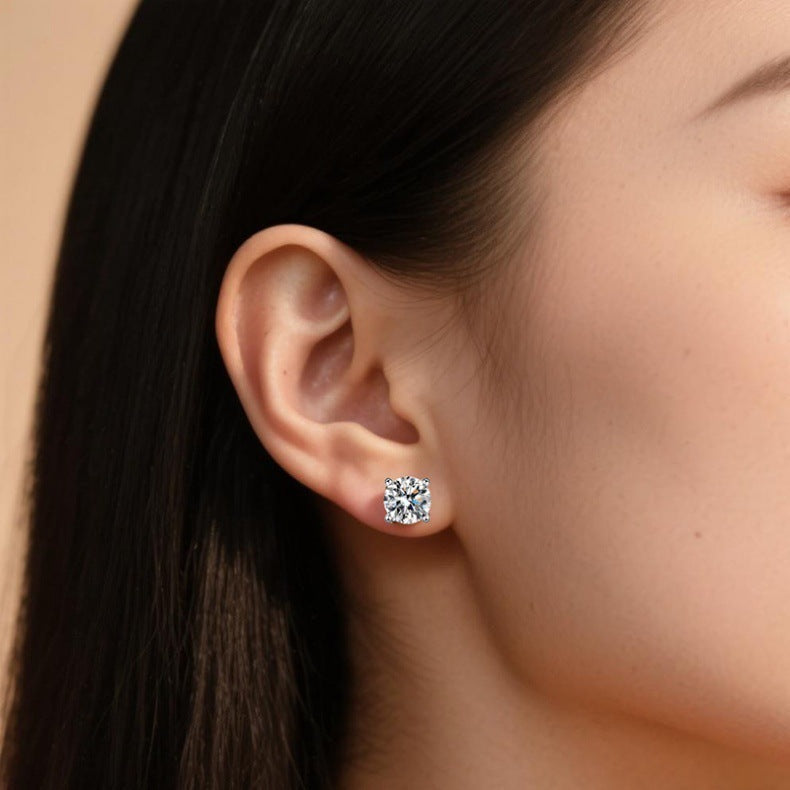 Orecchini in Moissanite Lumen™